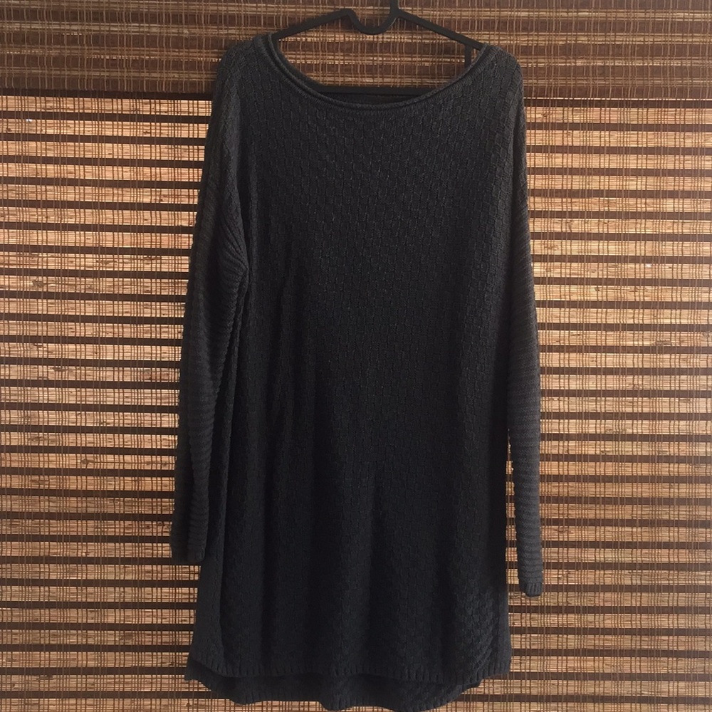 Vince Camuto Charcoal Grey Long Sweater